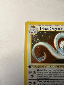 Pokemon Erika's Dragonair 1st Edition 004/132 Pokemon Gym Heroes LP 💎✨ - Image 3