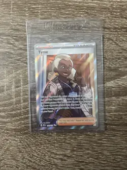 Pokemon TCG Tyme 143/131 Prismatic Evolutions Ultra Rare Full Art Holo NM - Image 1
