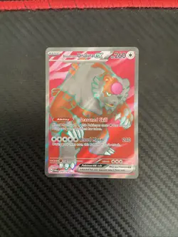 Pokemon Bloodmoon Ursaluna ex 202/167 Full Art Twilight Masquerade NM - Image 1