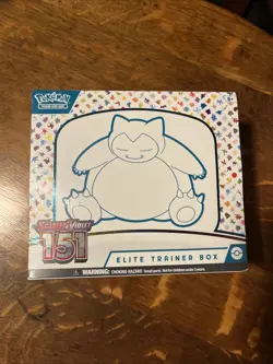 Pokemon TCG Scarlet & Violet 151 Elite Trainer Box Sealed English New - Image 1