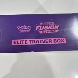 Fusion Strike Elite Trainer Box ETB Pokemon TCG Factory Sealed (Corner wear) - Image 2