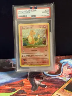 Charmander 001/034 Holo PSA 10 2023 Pokemon CLC EN 001 Classic Collection - Image 1