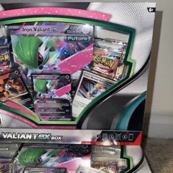 Lot of 4 POKEMON TCG IRON VALIANT ex BOX SET FACTORY SEALED NEW - Image 3
