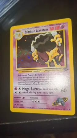 Sabrina’s Alakazam Holo 16/132 - Pokemon Gym Challenge (LP) - Image 1