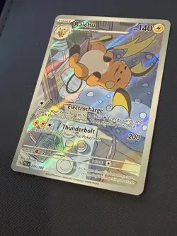 Pokemon TCG Raichu 211/193 IR Illustration Paldea Evolved NM Condition - Image 2