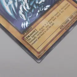 YuGiOh Blue-Eyes White Dragon SDK-001 1st Edition Ultra NM-EX Asian English t357 - Image 5