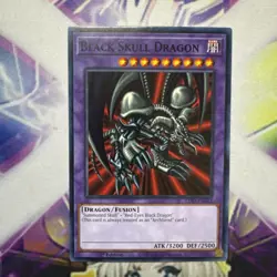 Yugioh Black Skull Dragon LDS1-EN012 NM 1st (Print Lines) - Image 1