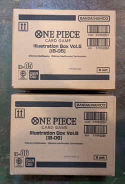 One Piece Illustration Box Vol. 5 & Vol. 6 (x6 Per Case) - IN HAND - SEALED NEW - Image 2