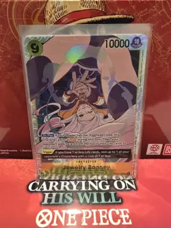 1x - One Piece TCG Carrying On His Will - Jewelry Bonney OP13-108 SR - NM - Image 1