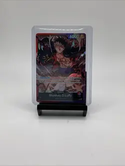 ST10-002 MONKEY D LUFFY LEADER THREE CAPTAINS ONE PIECE - Image 1