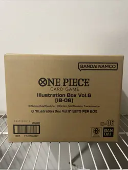 One Piece Illustration Box Vol.6 (IB-06) Factory Sealed Case Of 6 - Image 1
