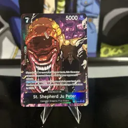 St. Shepherd Ju Peter Alt Art OP13-084 Carrying On His Will ENGLISH NM One Piece - Image 1