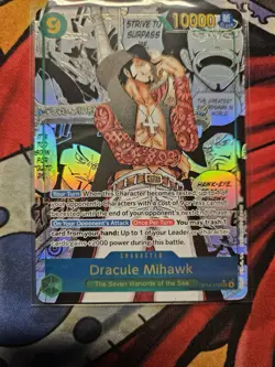 Dracule Mihawk (Manga) OP14-119 The Azure Sea's Seven Foil - Image 5