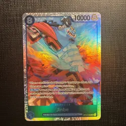 Jinbe OP14-049 SR The Azure Sea's Seven One Piece TCG English - Image 1