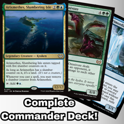 MTG Commander EDH Deck Arixmethes, Slumbering Isle 100 Magic Cards Custom Deck - Image 1