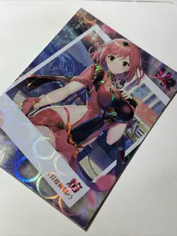 Pyra Xenoblade UR 15 Goddess Waifu Card Girl Anime Sexy Art CCG Feast Doujin Hot - Image 3