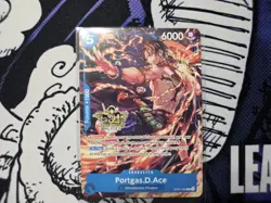 One Piece TCG OP13 3rd Anniversary Promos Cards Set Luffy, Ace and Sabo - Image 4