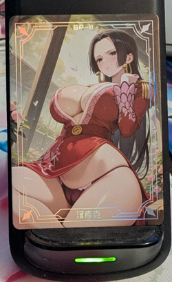 Boa Hancock One Piece SP-11 Under Nightgown Goddess Story Anime Waifu Card - Image 1