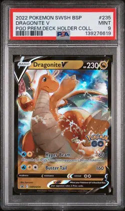 Dragonite V SWSH235 - SWSH: Sword & Shield Promo Cards Holo (PSA 9) - Image 1