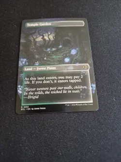 MTG - Temple Garden (351) | Lorwyn Eclipsed (ECL) | Non-Foil Borderless Rare - Image 4