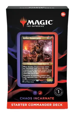 Magic the Gathering Starter Commander Deck - Chaos Incarnate New - Image 1
