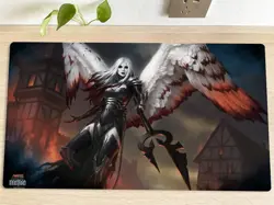 MTG Avacyn The Purifier Playmat TCG CCG Play Pad Trading Card Game Mat Mousepad - Image 1