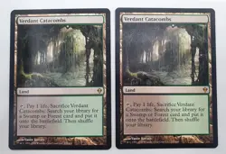 MTG Verdant Catacombs English Modern Horizons2(Set of 2Cards)Magic The Gathering - Image 3