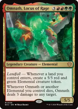 Omnath, Locus of Rage [Lorwyn Eclipsed Commander] - Image 1