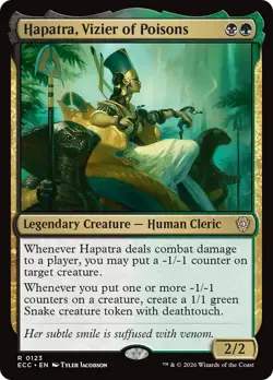 Hapatra, Vizier of Poisons [Lorwyn Eclipsed Commander] - Image 1