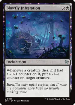Blowfly Infestation [Lorwyn Eclipsed Commander] - Image 1