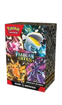 Paldean Fates Scarlet & Violet Pokemon TCG Booster Bundle - Image 1