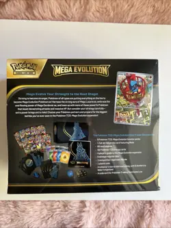 Pokemon TCG Mega Evolution Lucario ETB Elite Trainer Box Sealed - Image 2