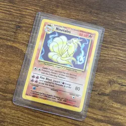 Ninetales 12/102 Holo Rare Pokemon 1999 Unlimited Base Set - Image 3