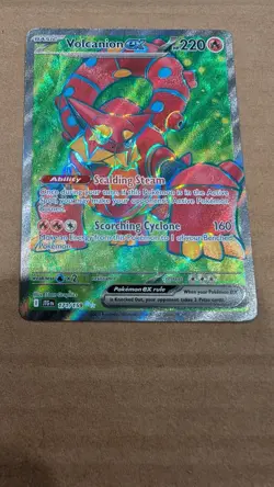 Volcanion ex Ultra Rare Full Art SV09 Journey Together 171/159 NM JTG Pokemon - Image 1