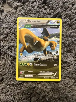 Dragonite #52/108 Pokemon XY Roaring Skies Non-Holo Rare - Light Play - Image 1