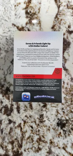 🔥 Pokemon TCG Scarlet & Violet Prismatic Evolutions Booster Bundle Sealed New - Image 2