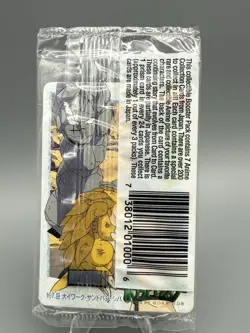 1999 Bandai Pocket Monster Anime Collection Pokemon Vending Booster Pack Sealed - Image 2