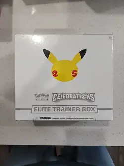Pokemon TCG: 25th Anniversary Celebrations Elite Trainer Box (2021) 820650809439 - Image 1