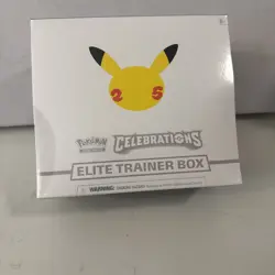 Pokemon TCG: 25th Anniversary Celebrations Elite Trainer Box (2021) 820650809439 - Image 1