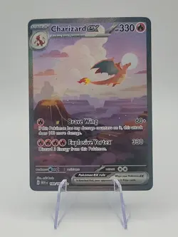 Charizard ex #199/165 Scarlet & Violet 151 NM/Near Mint Pokemon 2023 - Image 1