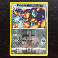 Ferrothorn 122/195 Pokemon Silver Tempest Sword Shield Reverse Holo Uncommon NM - Image 1