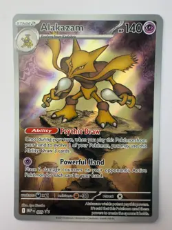 Alakazam MEP009 | Black Star Promo | Mega Evolution | NM | Pokemon TCG - Image 1