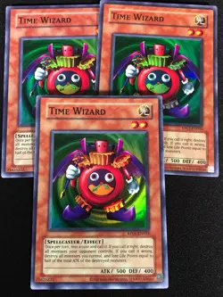 Yugioh Time Wizard RP01-EN035 Super x3 (NM) - Image 1