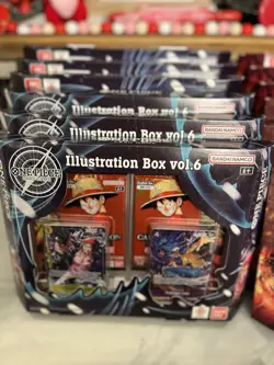 One Piece Illustration Box Vol 5 And 6 Bundle 12 Boxes Total 6 Of Each In Hand - Image 3