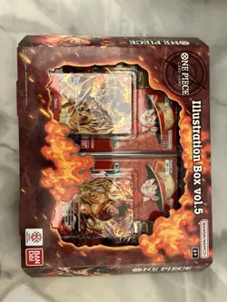 One Piece Illustration Box Vol 5 And 6 Bundle 12 Boxes Total 6 Of Each In Hand - Image 4
