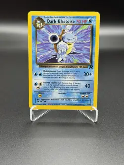 Pokemon TCG Dark Blastoise 3 Card Set Non-Holo Team Rocket WOTC - Image 1