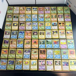 Lot of 70 WOTC Pokemon Cards Fossil Neo Genesis Gum Heroes Played Condition - Image 1