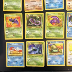 Lot of 70 WOTC Pokemon Cards Fossil Neo Genesis Gum Heroes Played Condition - Image 2
