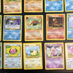 Lot of 70 WOTC Pokemon Cards Fossil Neo Genesis Gum Heroes Played Condition - Image 3