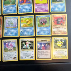 Lot of 70 WOTC Pokemon Cards Fossil Neo Genesis Gum Heroes Played Condition - Image 4